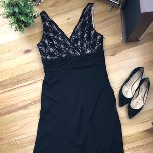 Gorgeous lace top midi gown